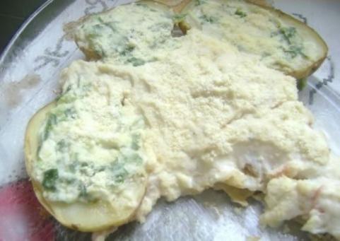 Filé de Peixes com Batata Gratinada