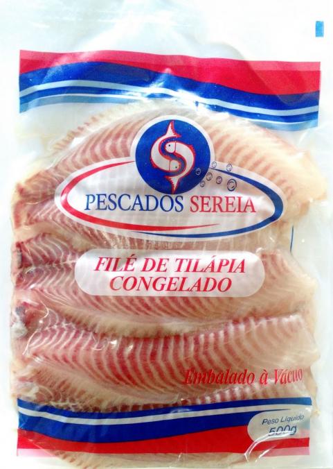 Filé de Tilápia Vácuo 500g<br>Caixa 32 Unidades 16kg