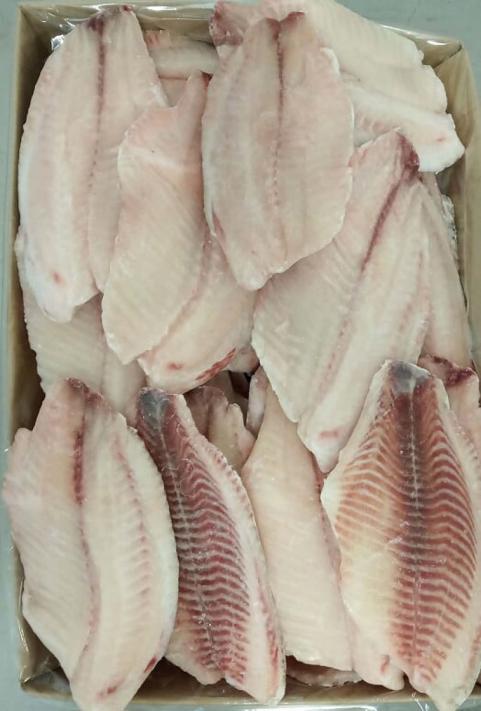 Filé de Tilápia IQF<br>Caixa Pacote 14kg
